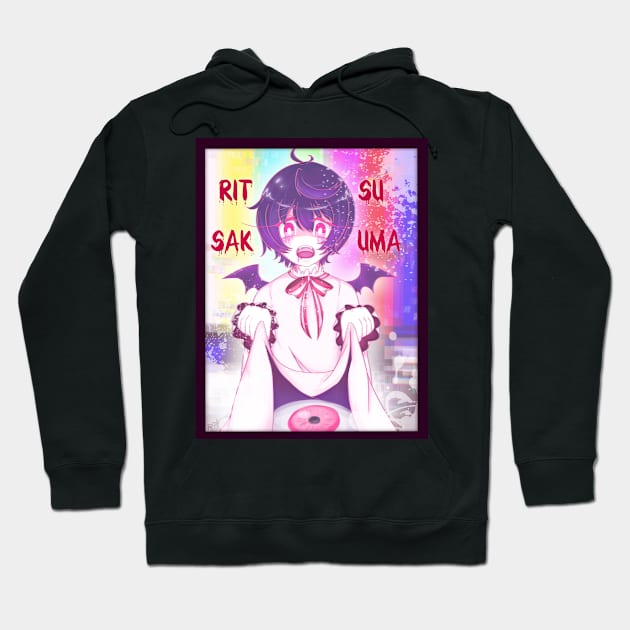 Ritsu Sakuma Enstars Pastel Guro VER. Hoodie by Blancciiu